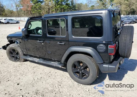 2021 Jeep Wrangler Unlimited Sport from USA, damaged, VIN 1C4HJXDN9MW870458